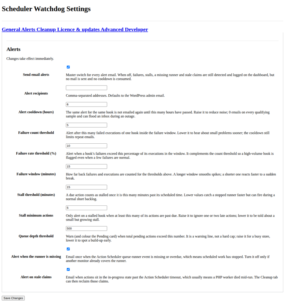 TillFoundry Scheduler Watchdog — screenshot 3